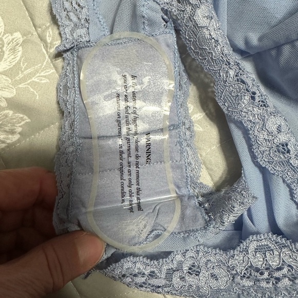 We Are HAH BLUE Body Glove Stretch-mesh Bodysuit, Size XS (v) - Picture 10 of 11